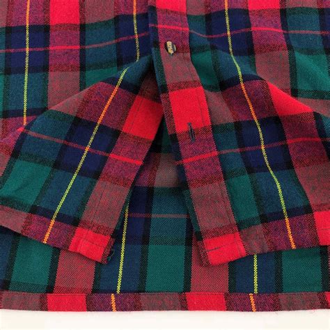 90s plaid flannel shirt 1990s vintage - Gem