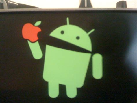 Image result for Android vs Apple Sticker