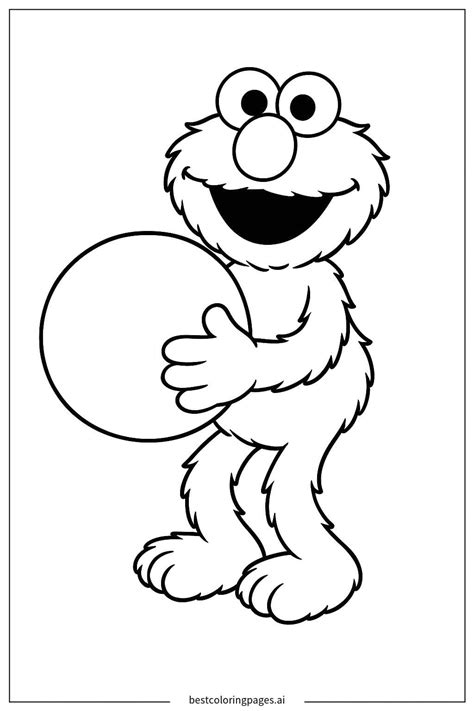 24 páginas para colorear de Dibujos de Elmo para Colorear (PDF y PNG ...