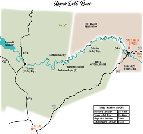 Salt River Arizona Map ARIZONA RIVER TOPO MAPS – Kind Design