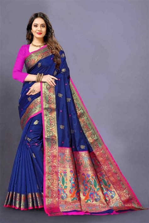 Nx 109 Wedding Soft Pathani Silk Saree Collection