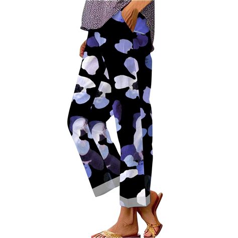 ZENFULYQE 2024 Boho Pants for Women Island Outfits for Women ...