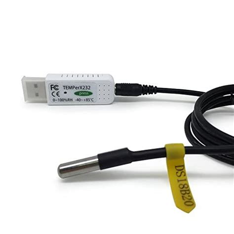PCsensor USB Hygrometer Temperature Data Logger Recorder with Outer ...