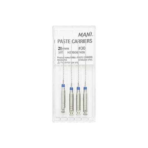 Mani Paste Carrier (Lentulo Spiral) 21mm Dental Root Canal Endodontic ...