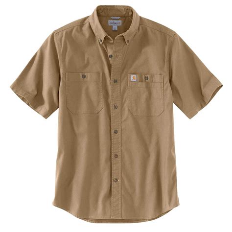 Carhartt Men's Rugged Flex Rigby Short Sleeve Work Shirt | Gempler's