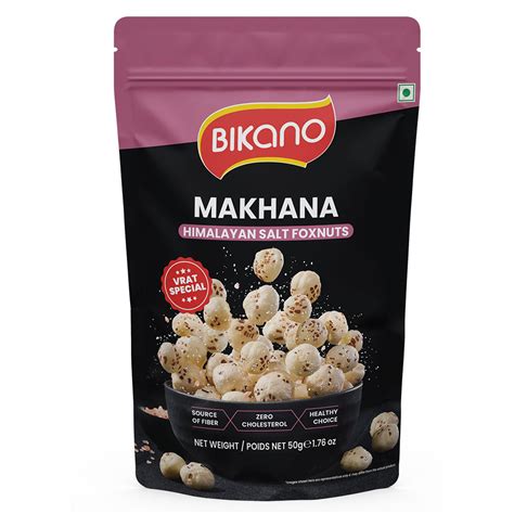 Roasted Makhana Himalayan Salt| Pink Salt Snack| Light & Healthy Snack ...