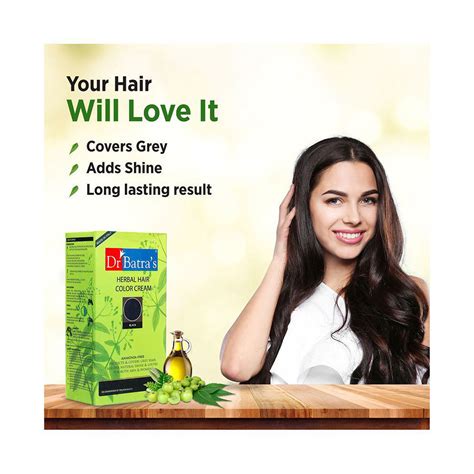 Dr Batra's Herbal Hair Color Cream, 130 gm Price, Uses, Side Effects ...