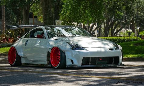 Black 350Z Wide Body Kit – NIKO 370Z Widebody Kit – DKKWAG