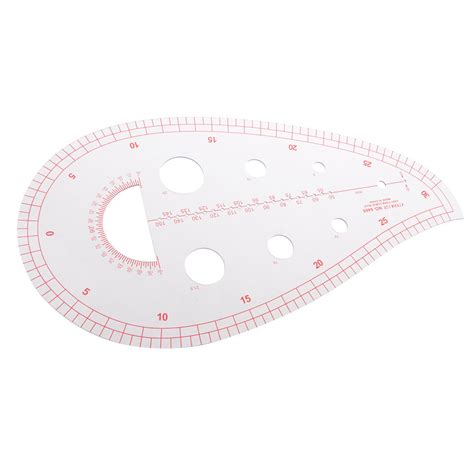 ⚡️Buy Maxbell Plastic Sleeve Curve Ruler French Curve Ruler Template ...