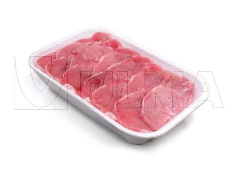 Упаковка свежего мяса в модифицированную атмосферу (МГС) во вспененном ...