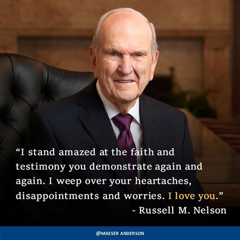 Pin by Debbie Rushton on Russell M Nelson in 2025 | Christ quotes ...