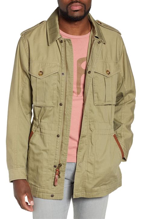 Lyst - Frye Regular Fit Field Jacket in Green for Men