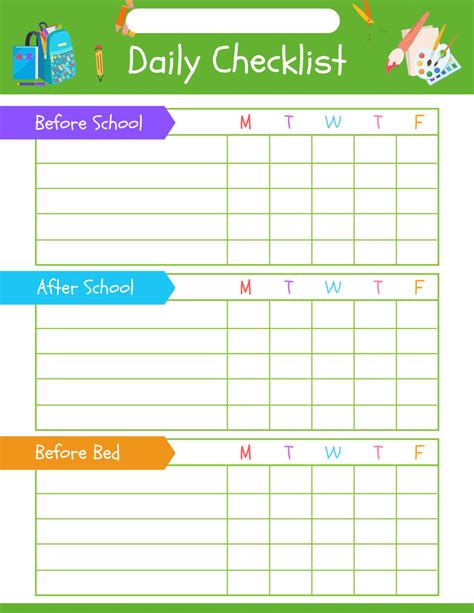 Image result for Free Printable Homework Planner