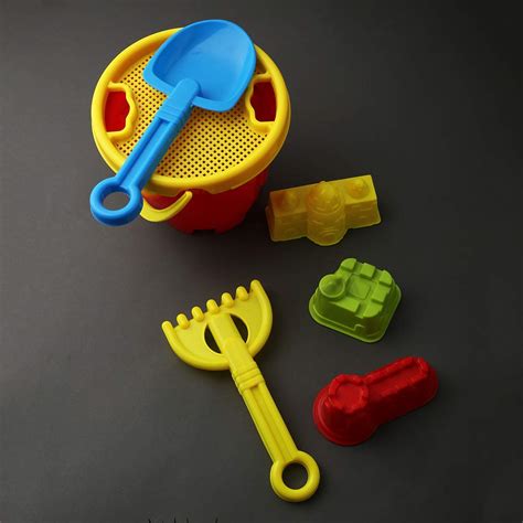Buy Dennmarks Beach Pails Sand Buckets and Sand Shovels Set for Kids ...