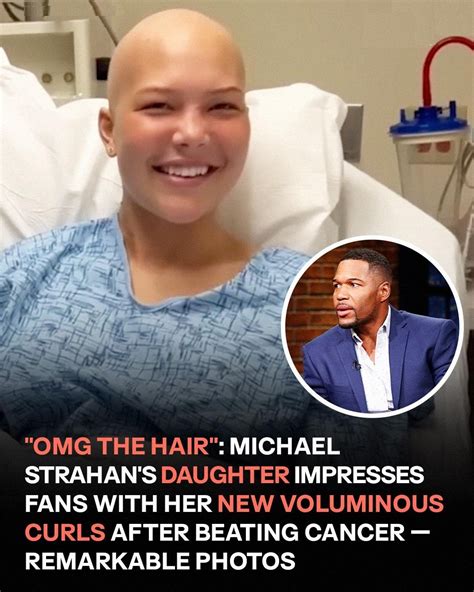 Isabella, Michael Strahan’s daughter, shows off her gorgeous curly hair ...