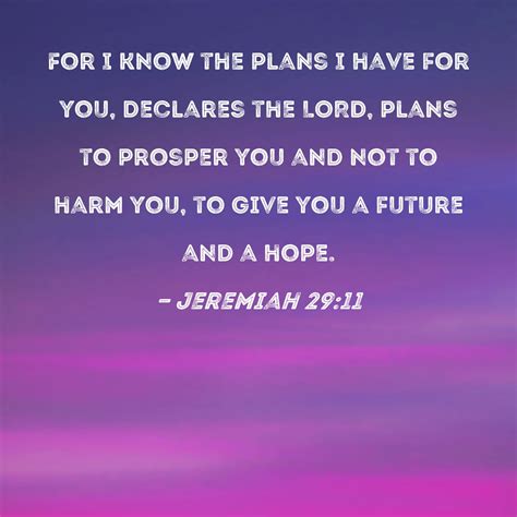 Jeremiah 29 11 Quote Jeremiah 29:11 Bible Verse Wall Art, Modern
