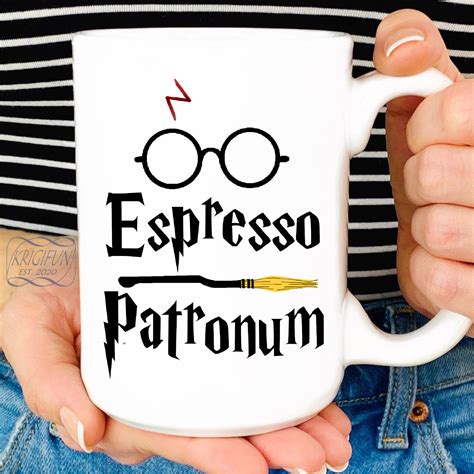 Espresso Patronum Mug, Coffee Lover's Mug, Gift for Her, Coffee Fan ...