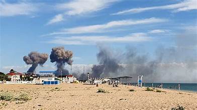 Ukraine hits Russian base