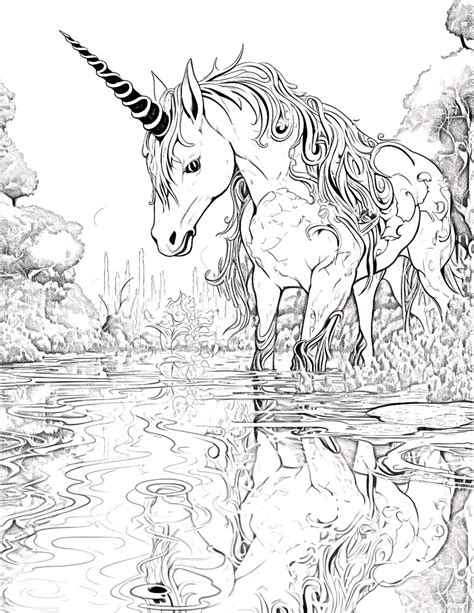33 Magical Unicorn Coloring Pages For Kids And Adults