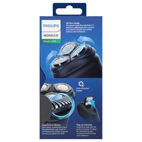 Philips Norelco Electric Rechargeable Shaver 2400 - Shop Electric ...