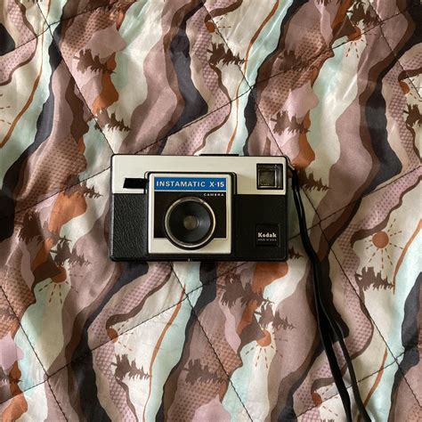 Kodak Instamatic X-15 126 film camera. Tested/working - Depop