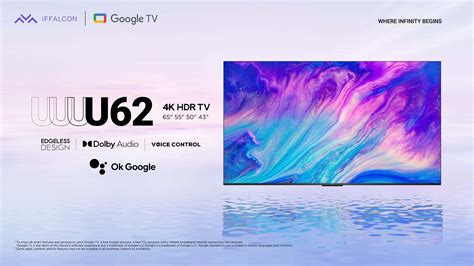 iFFALCON U62 Series 4K HDR Google TV-iFFALCON India