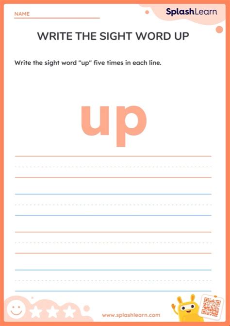 Word Tracing Worksheets for Kids Online