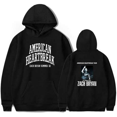 Zach Bryan merch Heartbreak Tour hoodies sweatshirt music fans ...