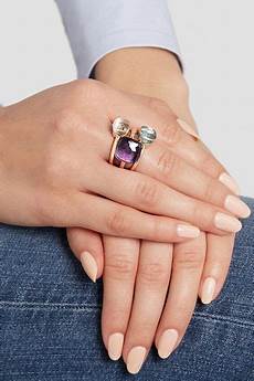 nudo pomellato pomellato nudo maxi ring aus 18 karat ros 233 gold mit nudo pomellato pomellato nudo maxi ring aus 18 karat ros 233 gold mit