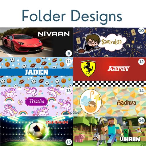 Personalized Piano Folder – Pebel