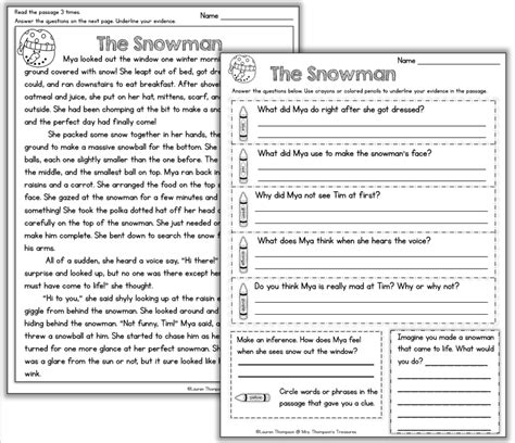 Image result for Reading Worksheets Text Evidence