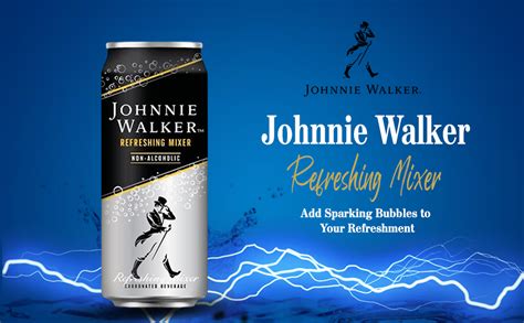 Johnnie Walker Refreshing Mixer - Non Alcoholic Carbonated Beverage ...