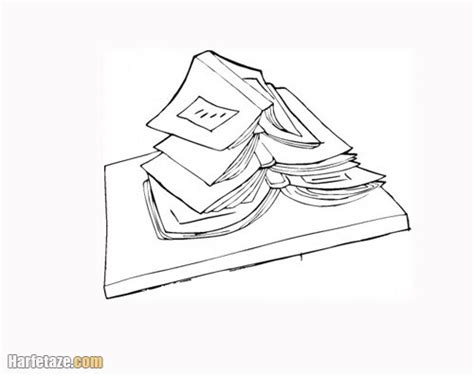 انواع کاربرگ و نقاشی روز کتاب و کتابخوانی برای رنگ آمیزی با کیفیت عالی ...