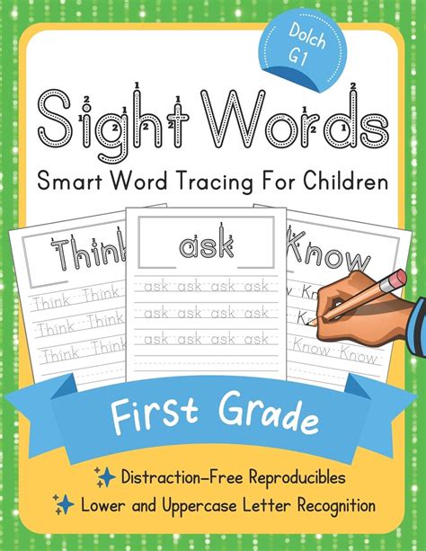 Buy Dolch First Grade Sight Words: Smart Word Tracing For Children ...