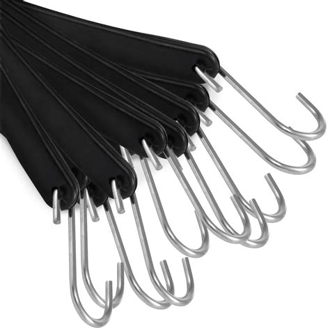VEVOR Rubber Bungee Cords, 50 Pack 21" Long, Weatherproof Natural ...