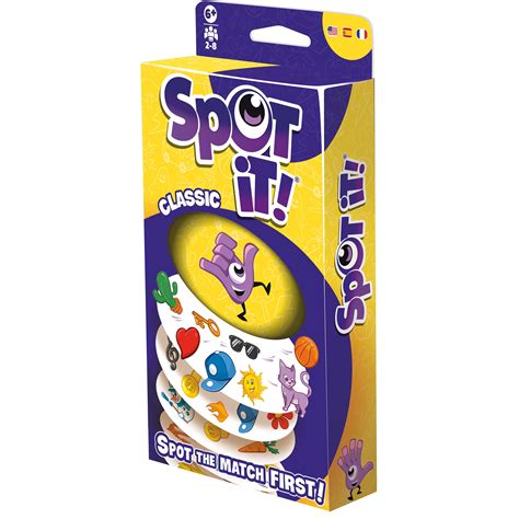 Asmodee Spot It Classic Eco Refresh Family Card Game for Ages 6 ...