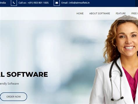 Hospital Information System User Interface 的图像结果