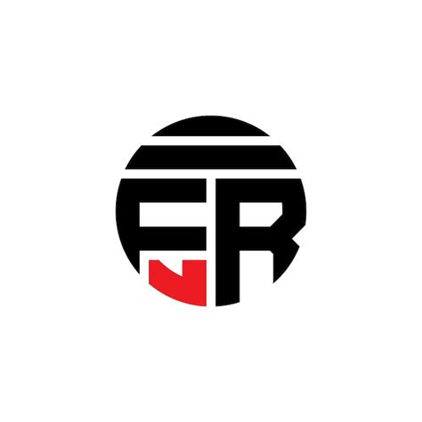 Fr letter logo design vector art | Premium Vector