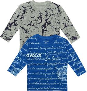 Flipkart.com | Luke and Lilly Boys Printed Cotton Blend T Shirt - Round ...