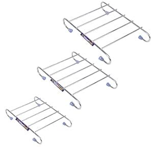 Buy URBAN KRAFT Stainless Steel Hot Pot Holder | Rectangle Trivets for ...