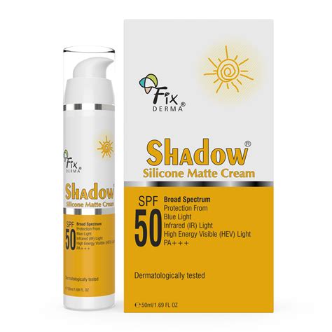 Fixderma : Shadow SPF 50 Silicone Matte Cream - 50gm