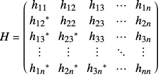 Hermitian Matrix Example 的图像结果