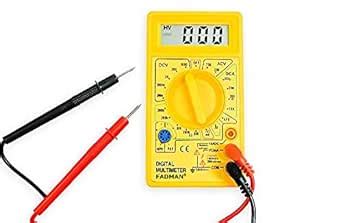 FADMAN FD-14 DIGITAL MULTIMETER YELLOW : Amazon.in: Home Improvement