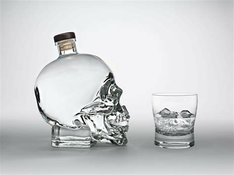 Crystal Head Vodka Skull Bottle in 4K Ultra HD Elegance by Globefill Inc