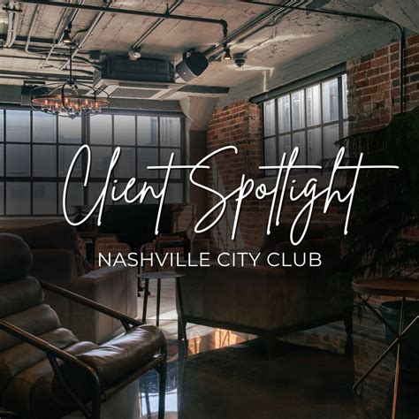 The Nashville City Club is near and dear to my heart. I am overjoyed to see it continue in this ...