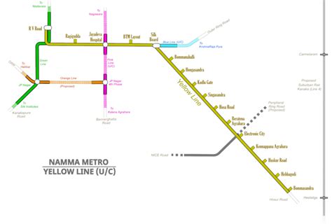 Bangalore Namma Metro: Latest Updates, Route Map, Timings and Real ...
