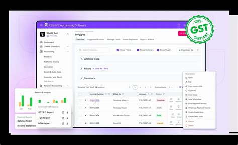 FREE Online Cloud Accounting Software in India | Refrens