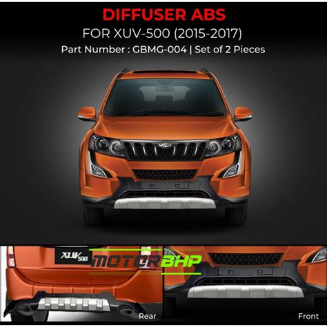 Buy Mahindra XUV500 Car Bumper Diffuser Accessories Online ...