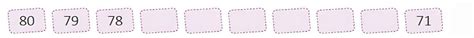 Numbers from 51 to 100 - 1 Class 1 Worksheet Maths