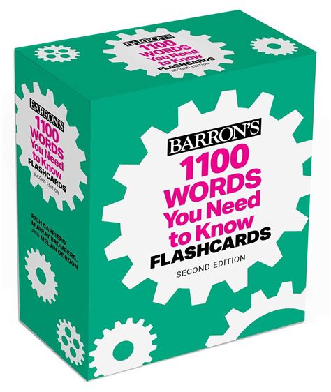 Set de 1100 FlashCards en Inglés Words You Need to Know Segunda Edición ...